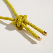 Load image into Gallery viewer, Lanyard Knot Textile Necklace