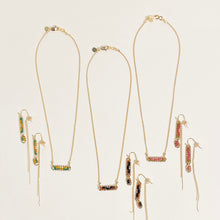 Load image into Gallery viewer, Abstract Earrings in Hibiscus