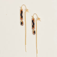 Load image into Gallery viewer, Abstract Earrings in Orchid
