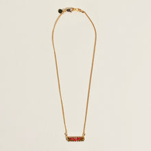 Load image into Gallery viewer, Abstract Necklace in Hibiscus