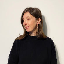 Load image into Gallery viewer, Abstract Earrings in Orchid