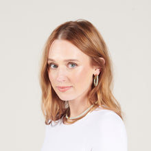 Load image into Gallery viewer, Duo Oversized Hoop Earrings