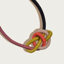 Load image into Gallery viewer, Water Bowline Necklace in Spring Multi-Color