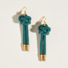 Load image into Gallery viewer, Lanyard Knot Earrings