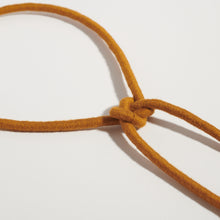 Load image into Gallery viewer, Shoelace Square Knot Necklace {batch}