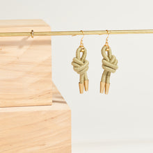 Load image into Gallery viewer, Loop Knot Earrings