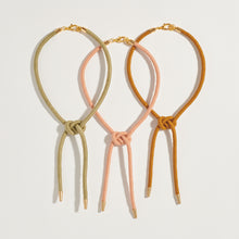 Load image into Gallery viewer, Shoelace Square Knot Bolo