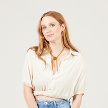 Load image into Gallery viewer, Shoelace Square Knot Bolo