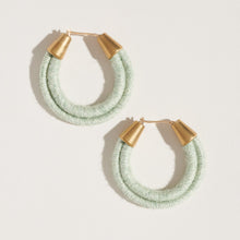 Load image into Gallery viewer, Duo Oversized Hoop Earrings
