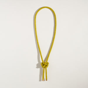 Lanyard Knot Textile Necklace