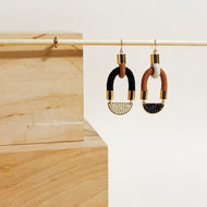 Simpatico Earrings in Neutral Tones