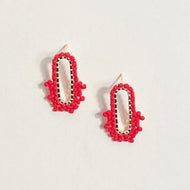 Délicat Earrings in Poppy
