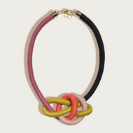 Water Bowline Necklace in Spring Multi-Color