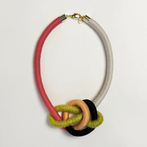 Water Bowline Necklace in Multi-Color