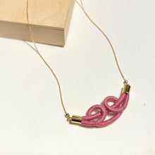 Load image into Gallery viewer, Hitch Fiber + Chain Necklace
