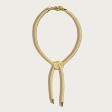 Load image into Gallery viewer, Shoelace Square Knot Bolo
