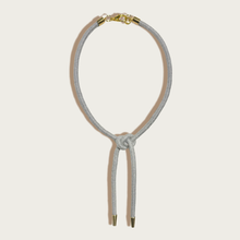 Load image into Gallery viewer, Shoelace Square Knot Bolo
