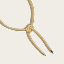 Load image into Gallery viewer, Shoelace Square Knot Bolo
